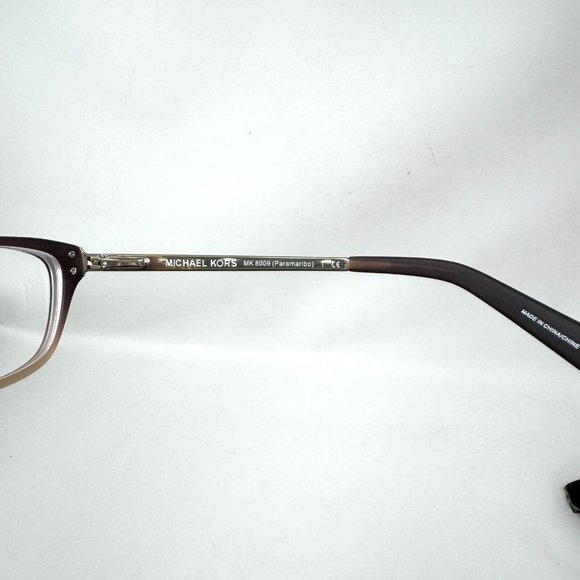 Michael Kors Eyeglasses MK8009 (Paramaribo) 3044 Franes 53 [] 15 135 Flex Hinges - Picture 5 of 10